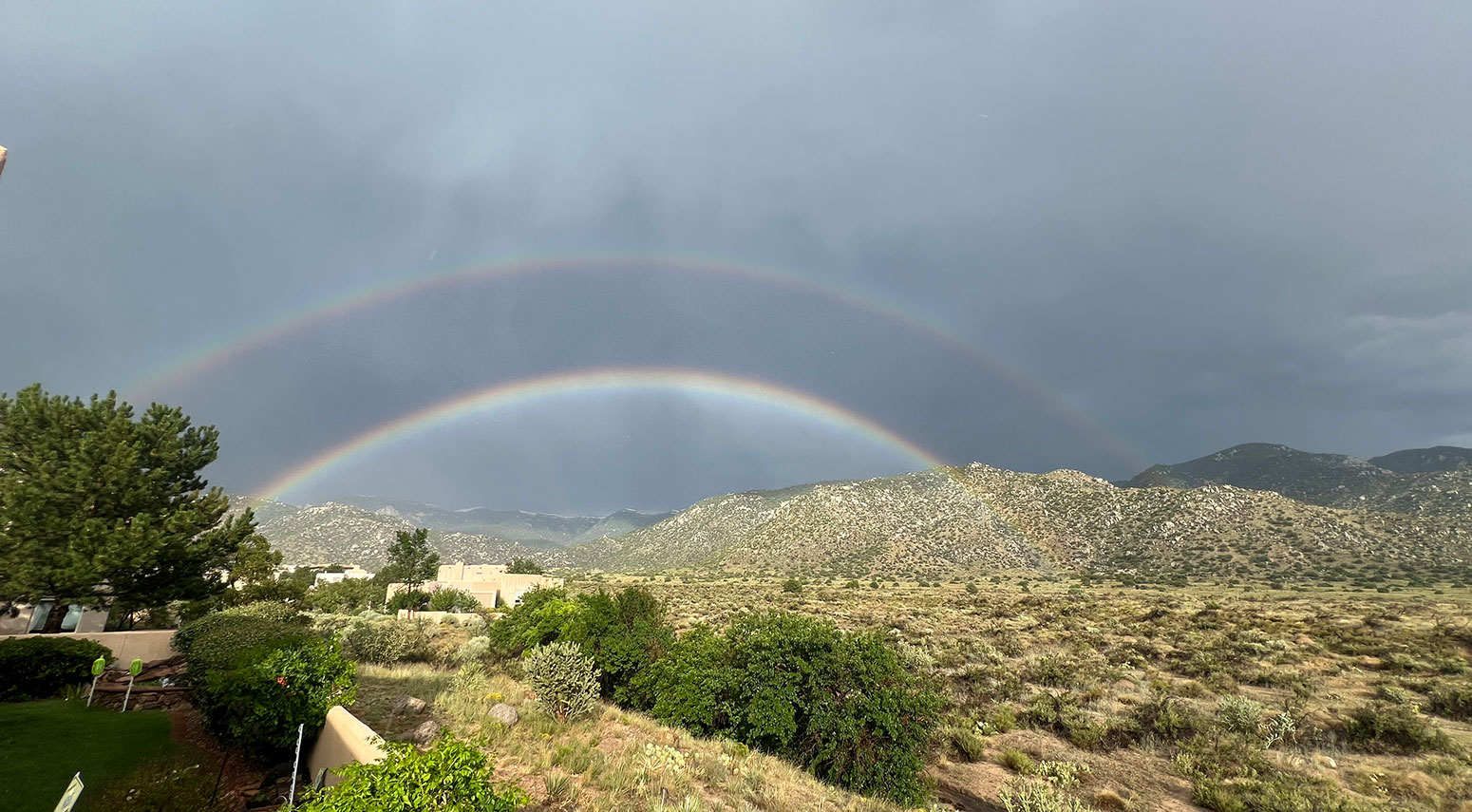 Double Rainbow by John Ledwith